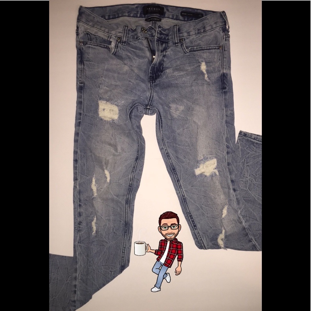 Hot sale pacsun ripped jeans